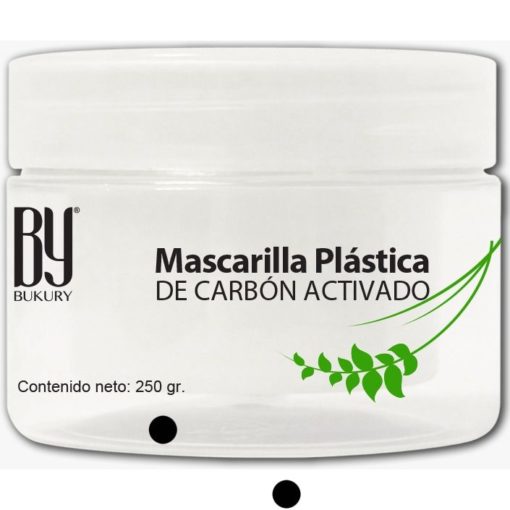 Mascarilla Plástica de Carbón Activado
